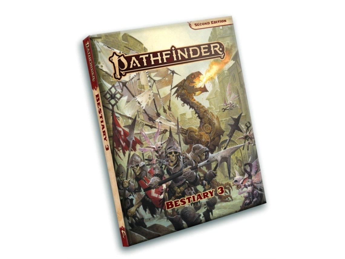Pathfinder Bestiary 3 de Logan Bonner, Lyz Liddell y Mark Seifter (Inglés)