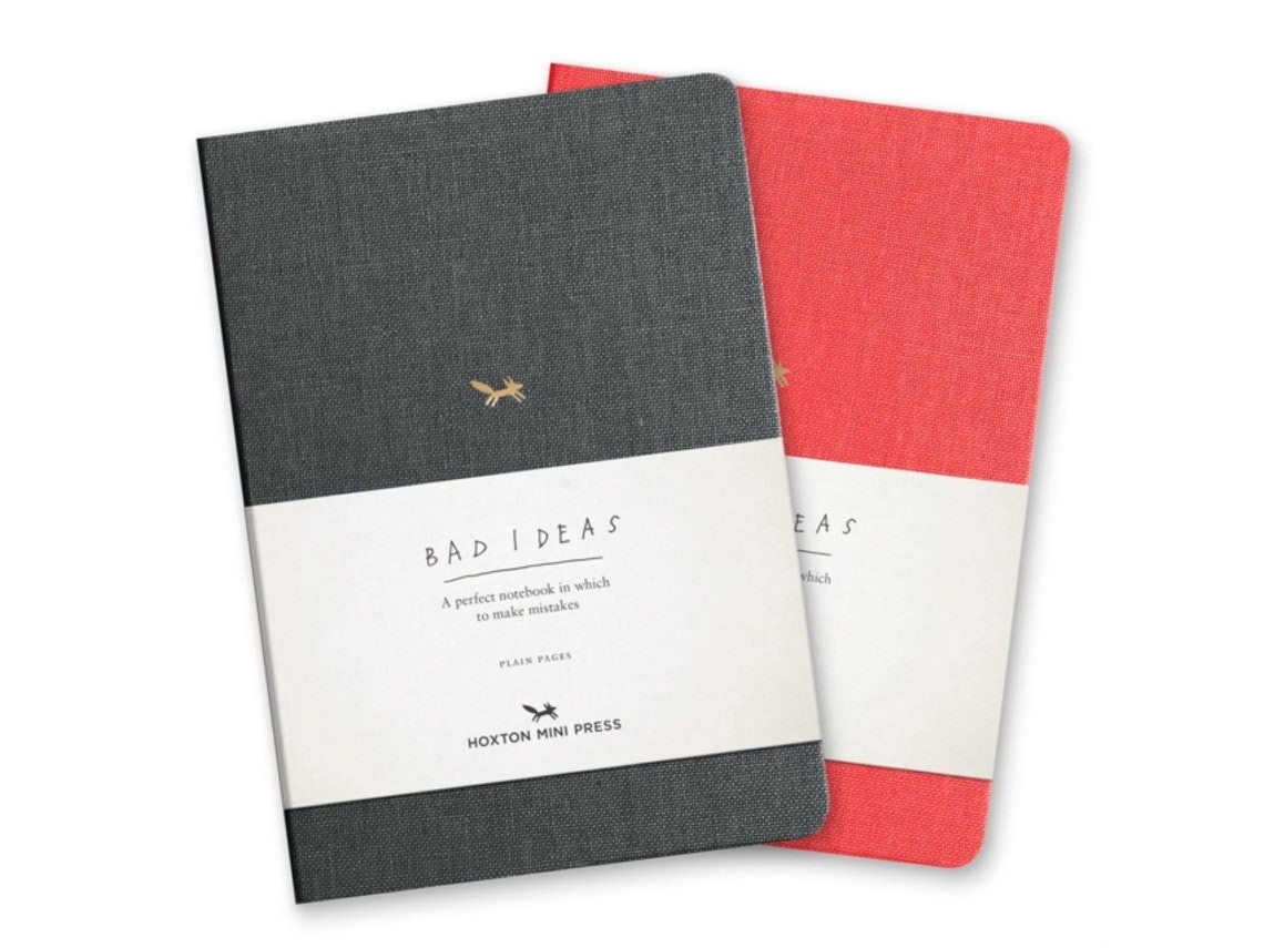 A Notebook for Bad Ideas de Hoxton Mini Press (Inglés)