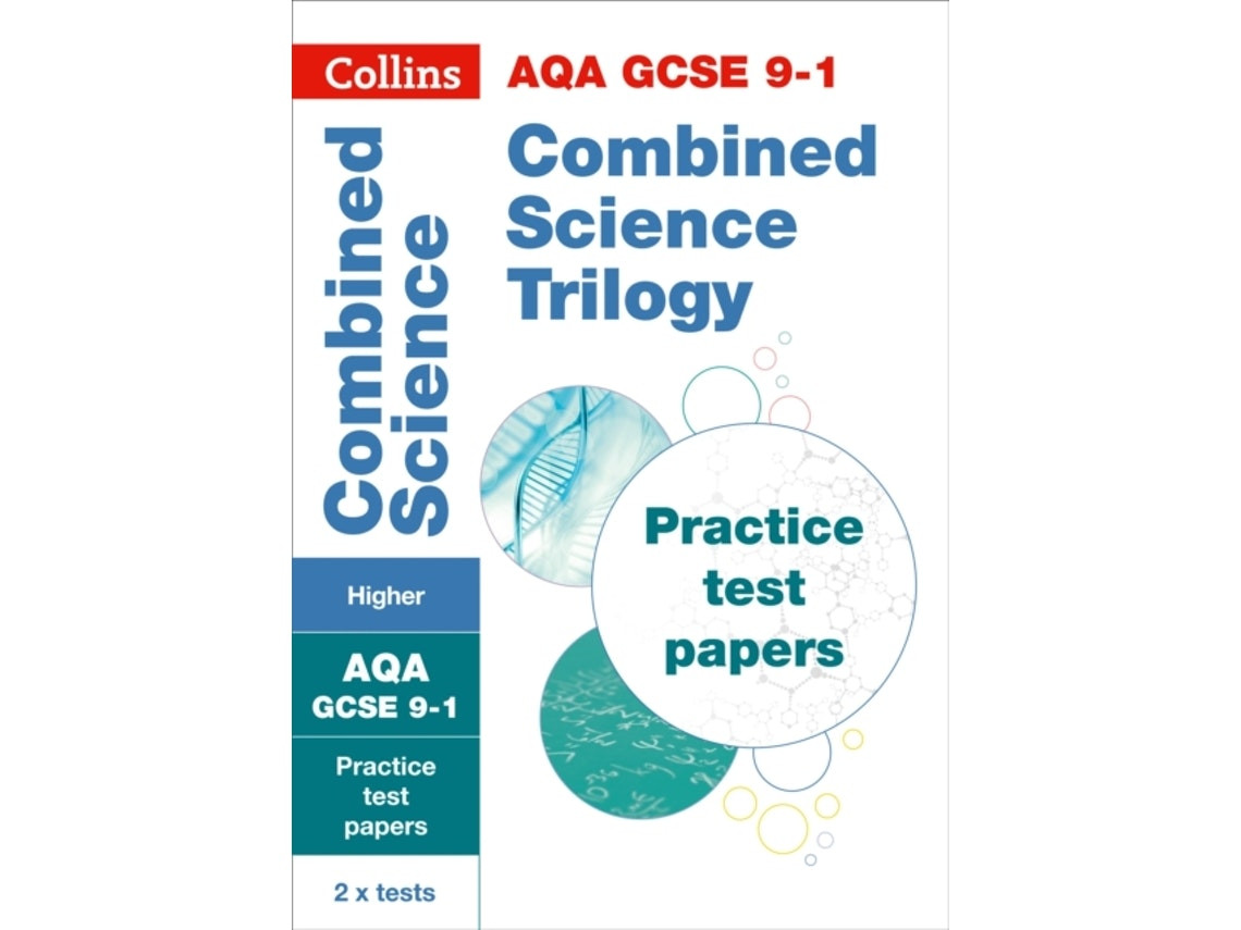 AQA GCSE 9-1 Combined Science Higher Practice Papers de Collins GCSE (Inglés)