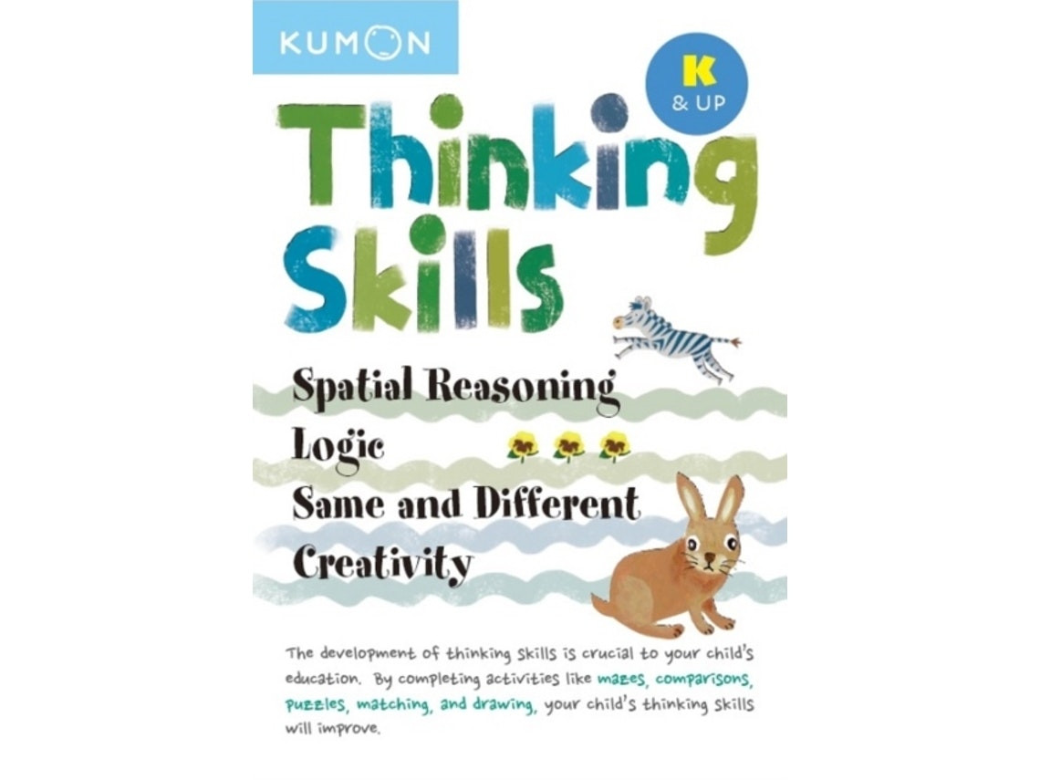 K & up Thinking Skills bind-up by Kumon (English)