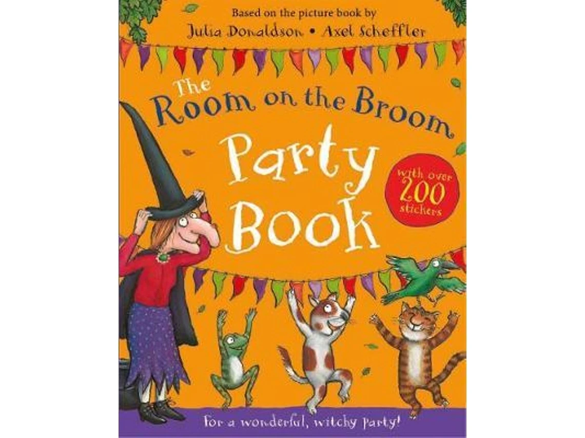 The Room on the Broom Party Book by Julia Donaldson (English)