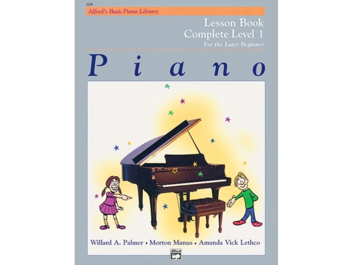 Alfred's Basic Piano Library Lesson 1 Complete de Willard A Palmer, Morton Manus, Amanda Vick Lethco (Inglés)