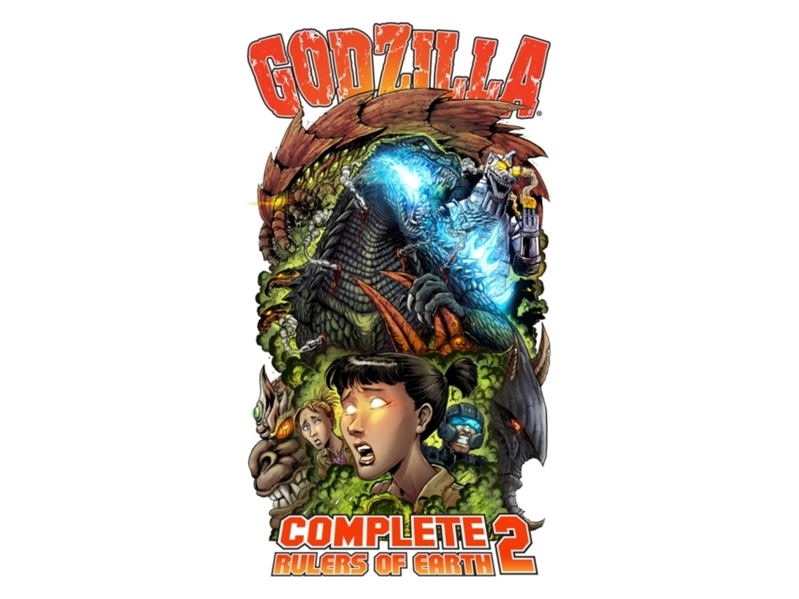 Godzilla: Complete Rulers of Earth de Chris Mowry (Inglés)