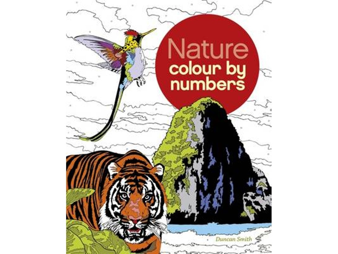 Nature Colour by Numbers de Duncan Smith (Inglés)