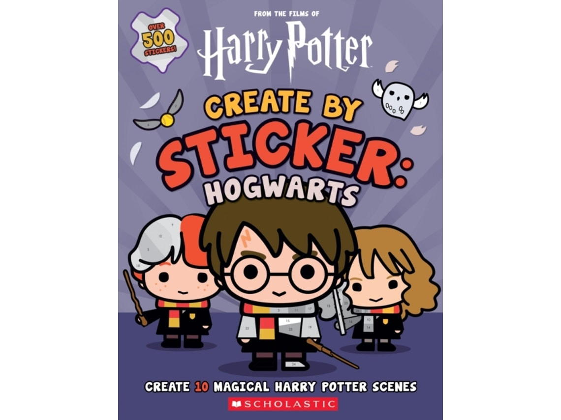 Create by Sticker: Hogwarts de Cala Spinner (Inglés)