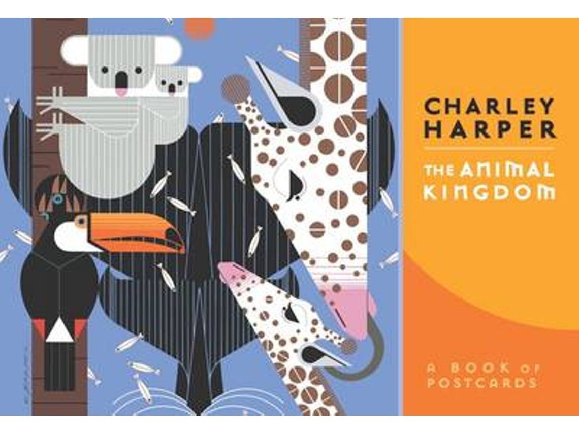 The Animal Kingdom Book of Postcards de Pomegranate Communications (Inglés)