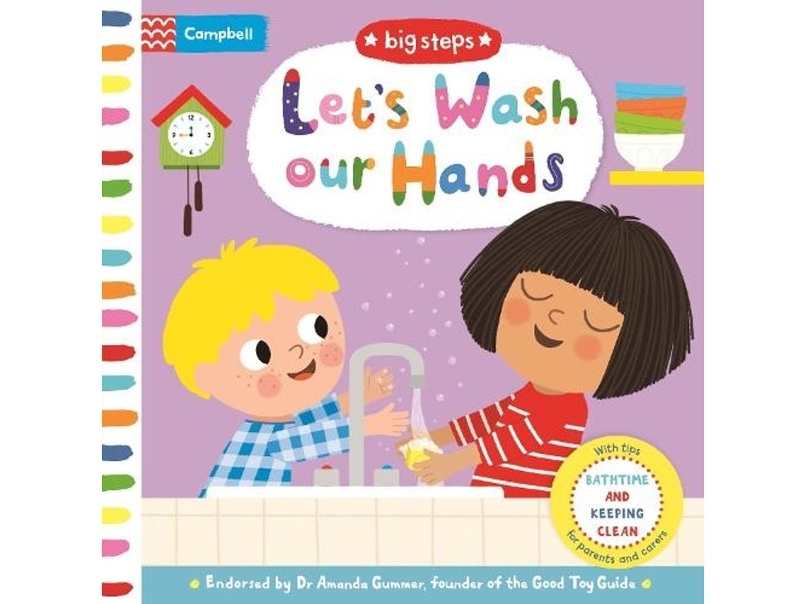 Let's Wash Our Hands by Campbell Books (English)