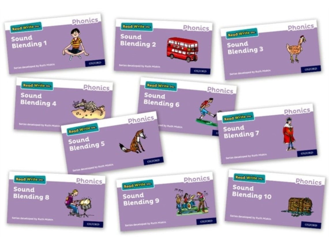 Read Write Inc. Phonics Sound Blending Books de Series edited by Ruth Miskin (Inglés)