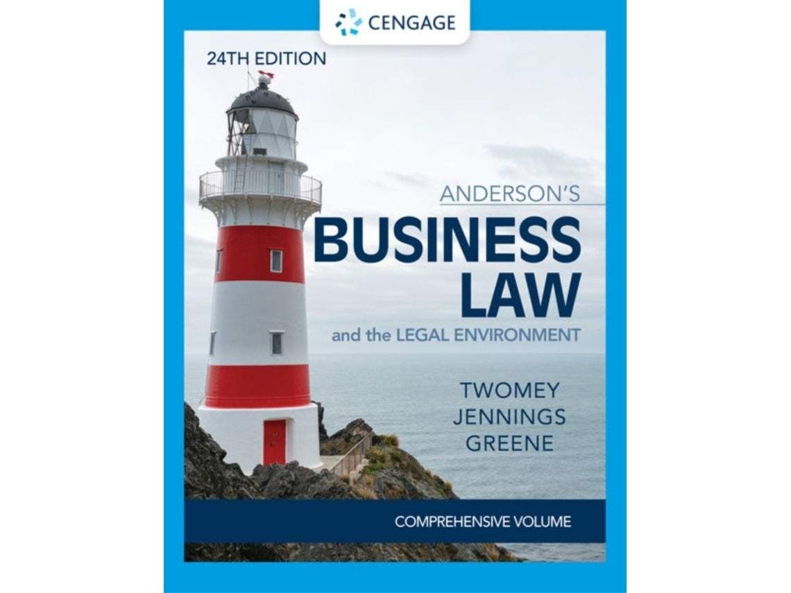 Business Law and the Legal Environment by David Twomey, Marianne Jennings, Stephanie Greene (English)