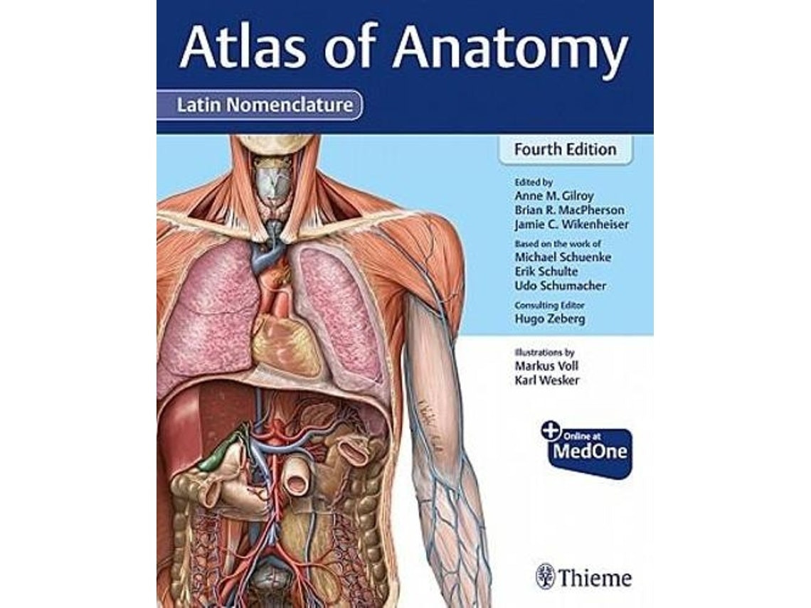 Atlas of Anatomy by Anne M Gilroy et al. (English)