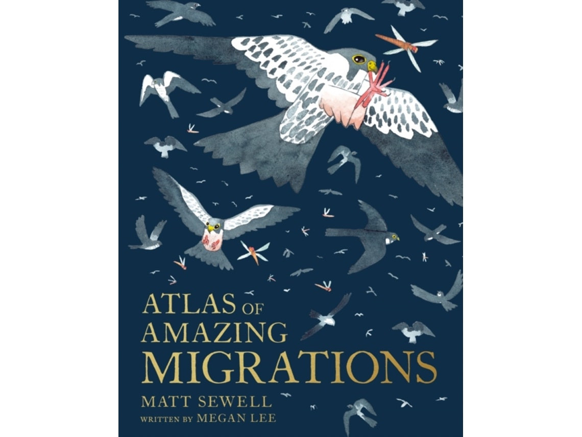 Atlas of Amazing Migrations de Megan Lee (Inglés)