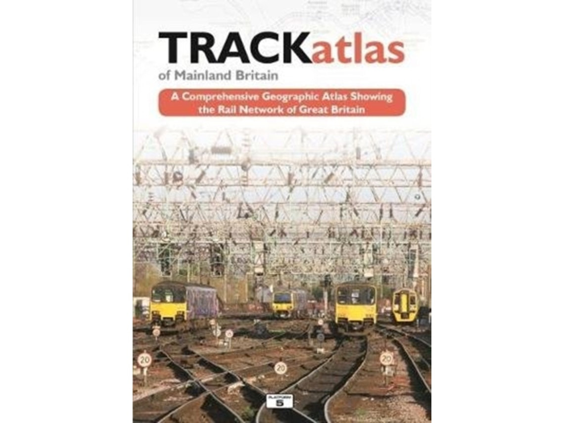 Trackatlas of Mainland Britain de Mike Bridge (Inglés)
