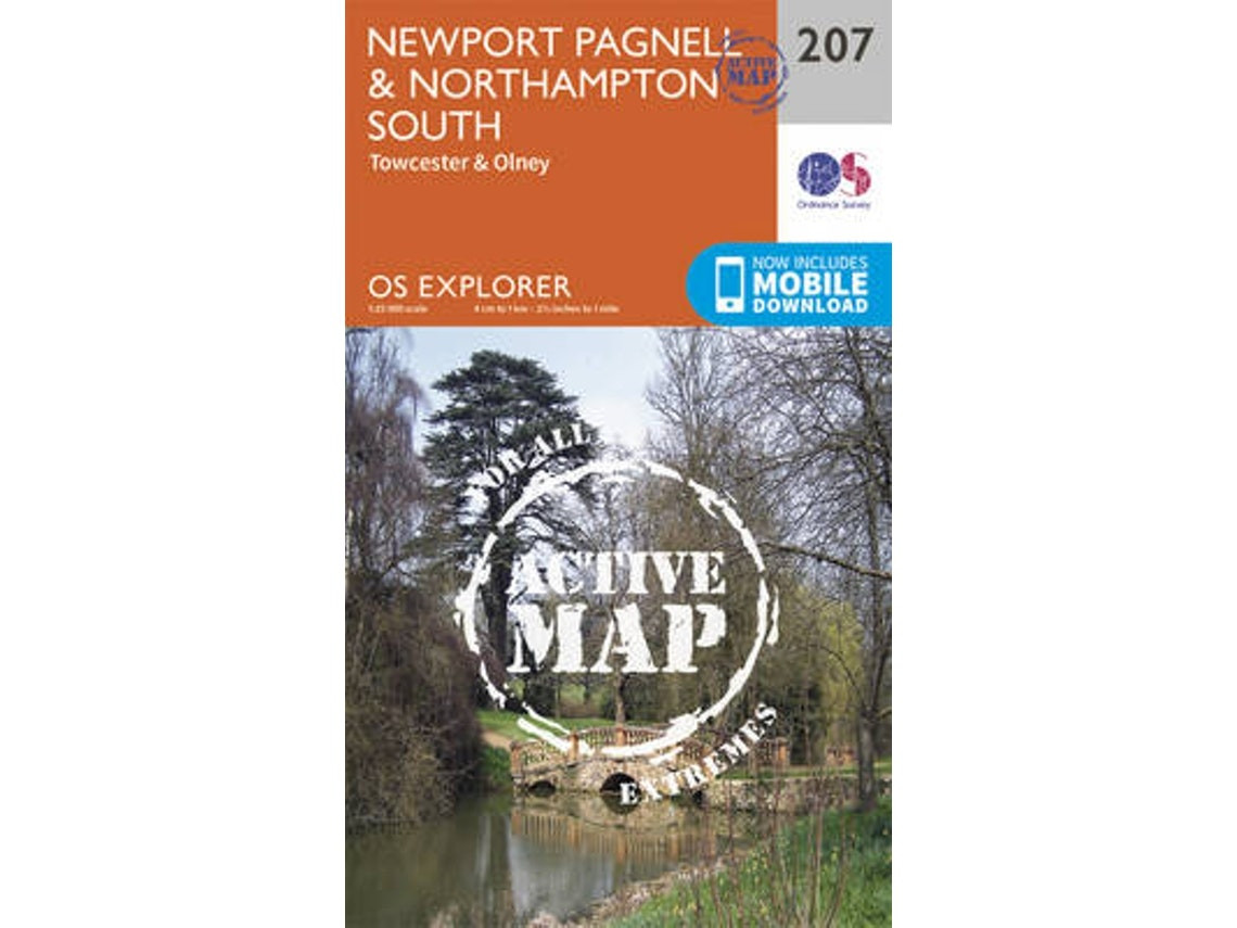 Newport Pagnell and Northampton South de Ordnance Survey (Inglés)