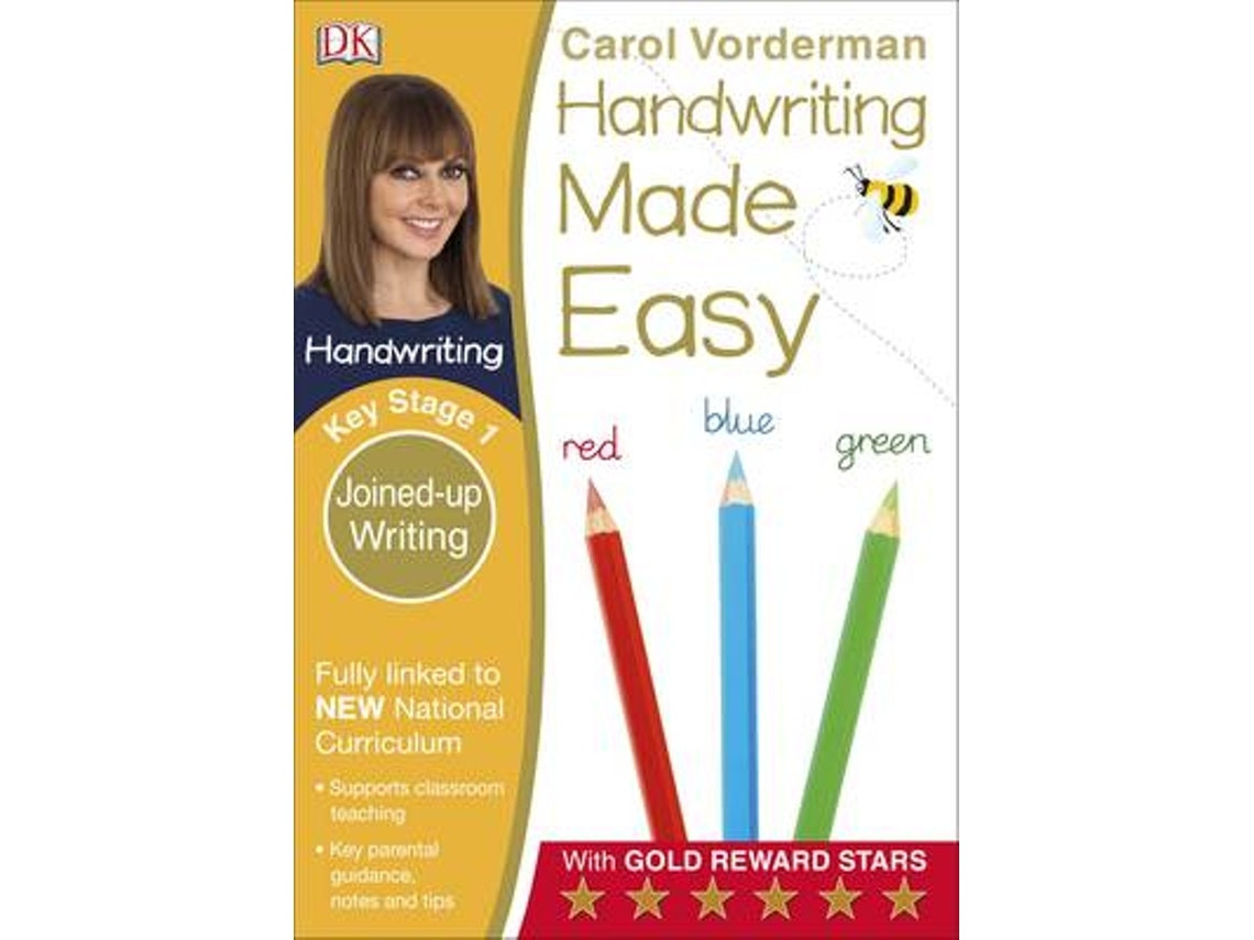 Handwriting Made Easy: Joined-Up Writing de Carol Vorderman (Inglés)