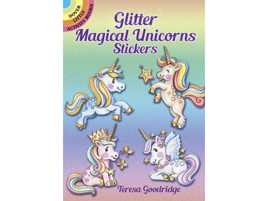 Glitter Magical Unicorns de Teresa Goodridge (Inglés)