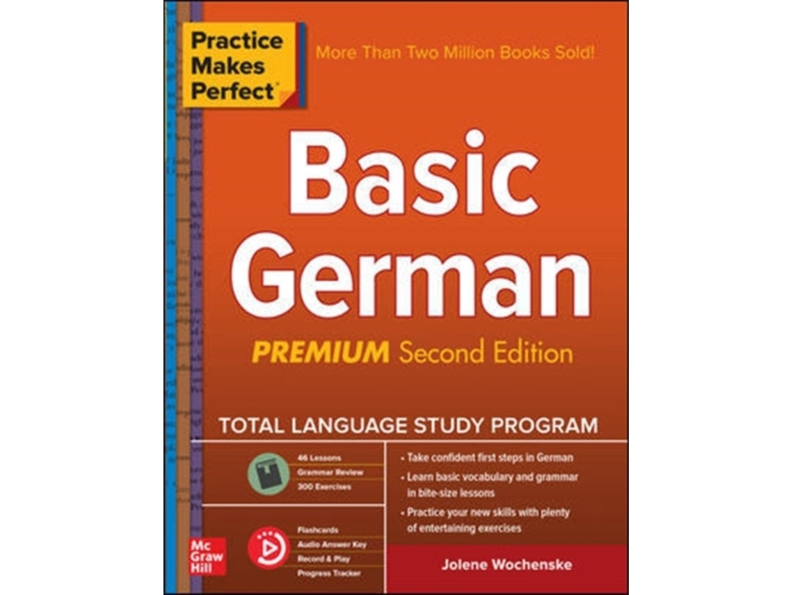 Practice Makes Perfect: Basic German de Jolene Wochenske (Inglés)