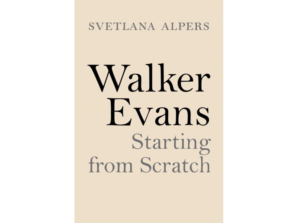 Walker Evans de Svetlana Alpers (Inglés)