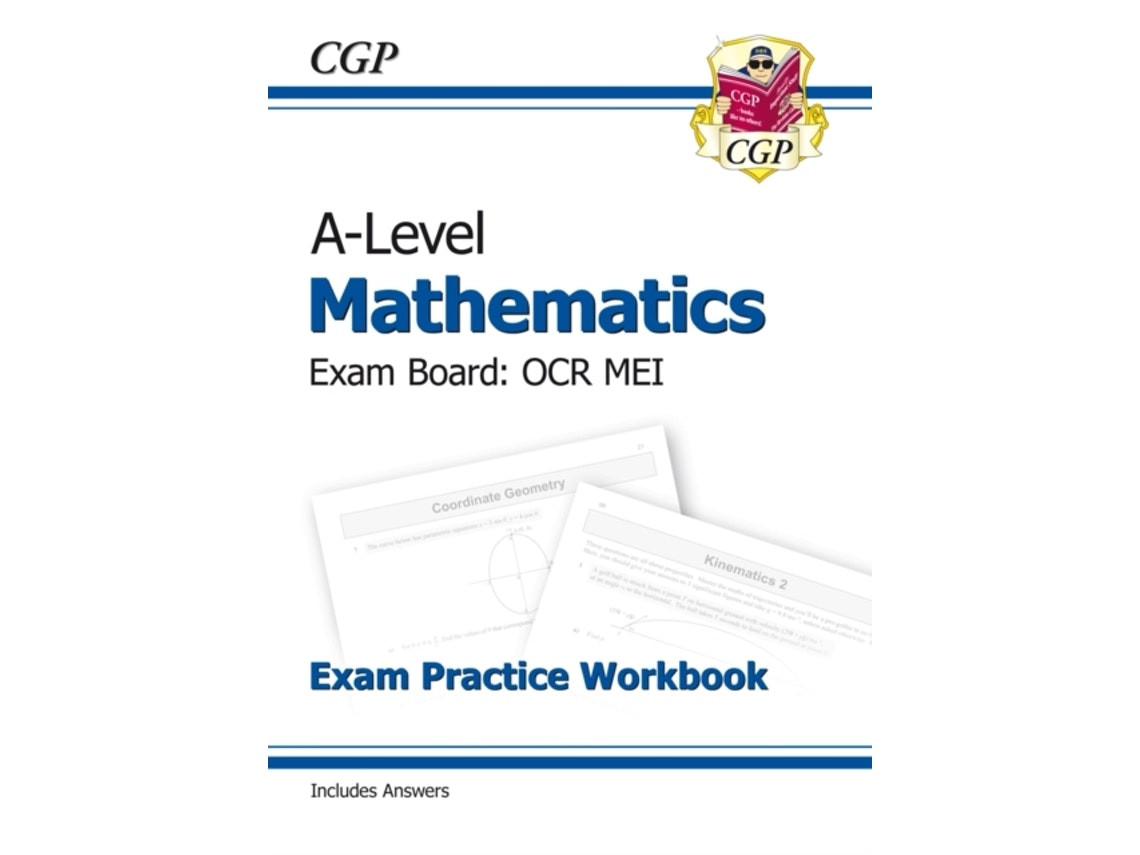 A-level Maths OCR MEI Exam Practice Workbook by CGP Books (English)