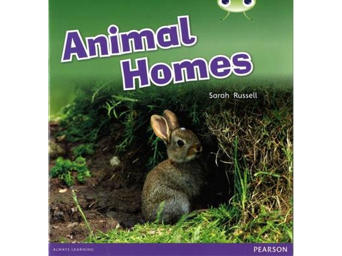 Bug Club Guided Non-Fiction: Animal Homes de Sarah Russell (Inglés)