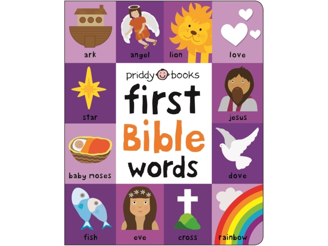 First 100 Bible Words de Roger Priddy (Inglés)