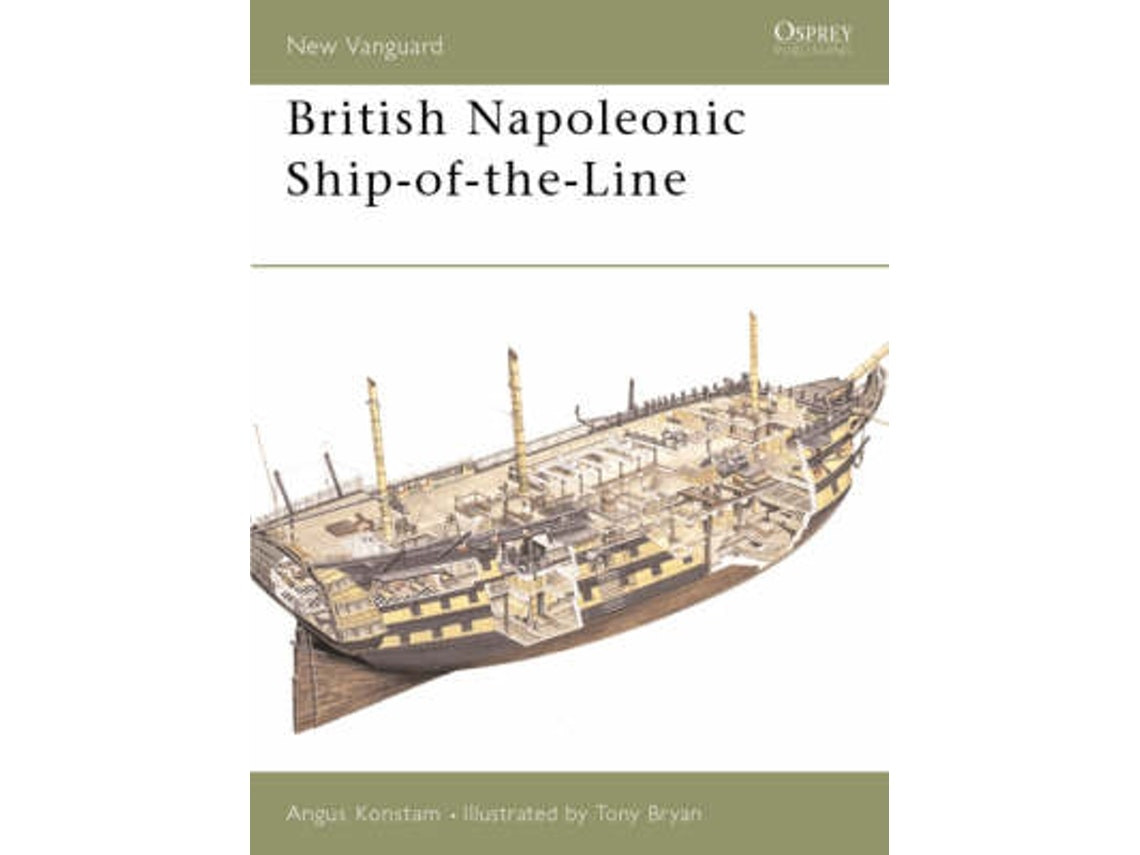 British Napoleonic Ship-of-the-Line de Angus Konstam (Inglés)