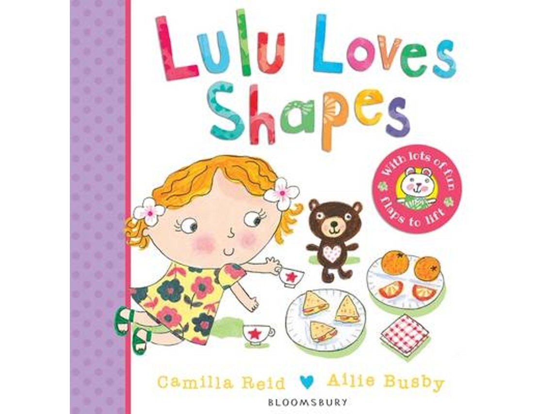 Lulu Loves Shapes de Camilla Reid (Inglés)