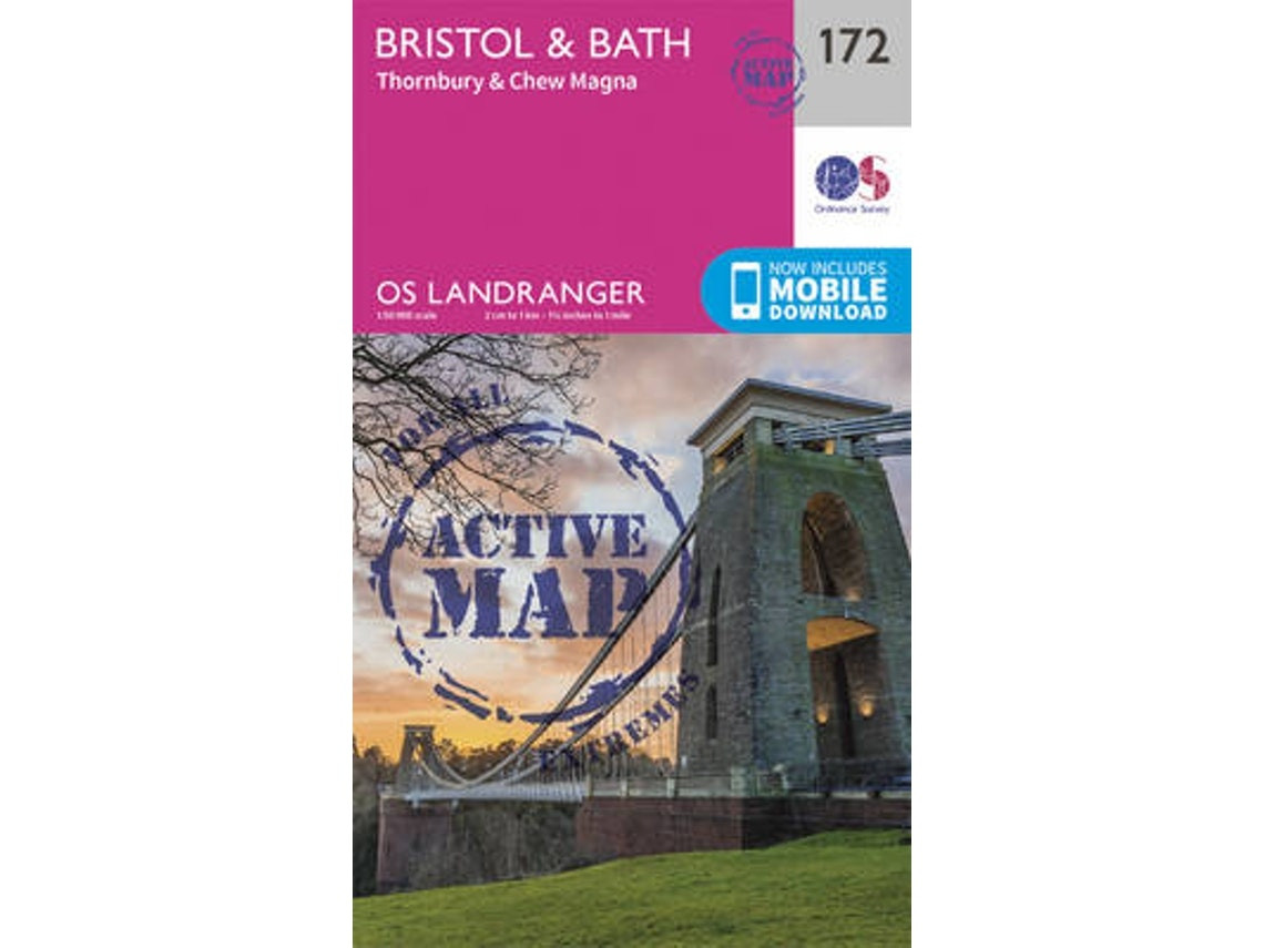 Bristol and Bath, Thornbury and Chew Magna by Ordnance Survey (English)