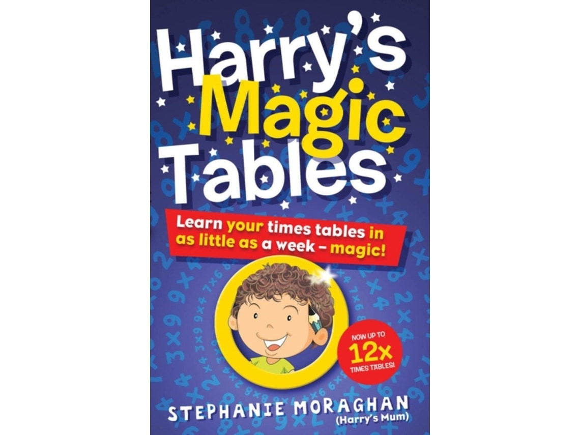 Harry's Magic Tables de Stephanie Moraghan (Inglés)