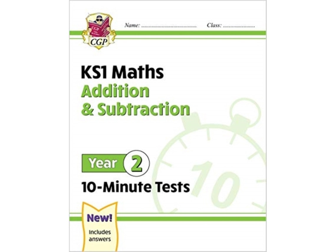 KS1 Maths 10-minute Tests: Addition and Subtraction de CGP Books (Inglés)