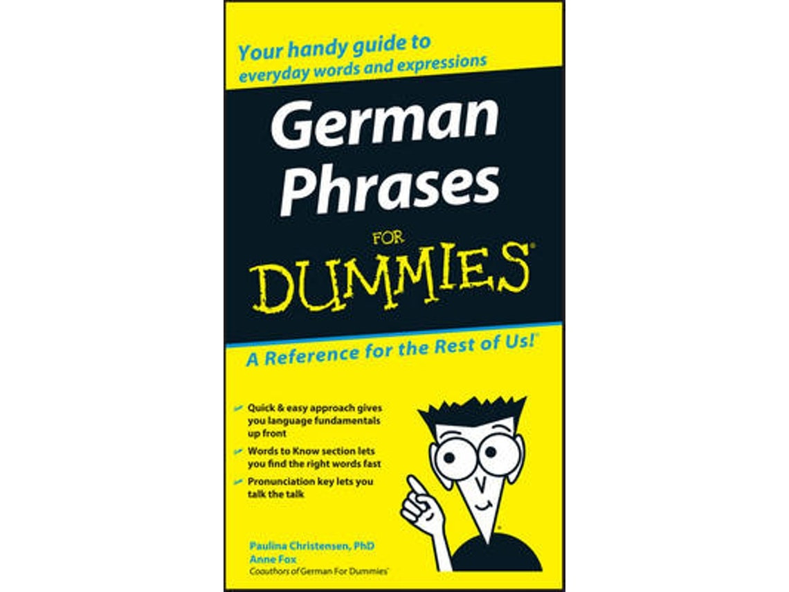 German Phrases for Dummies de Christensen (Inglés)
