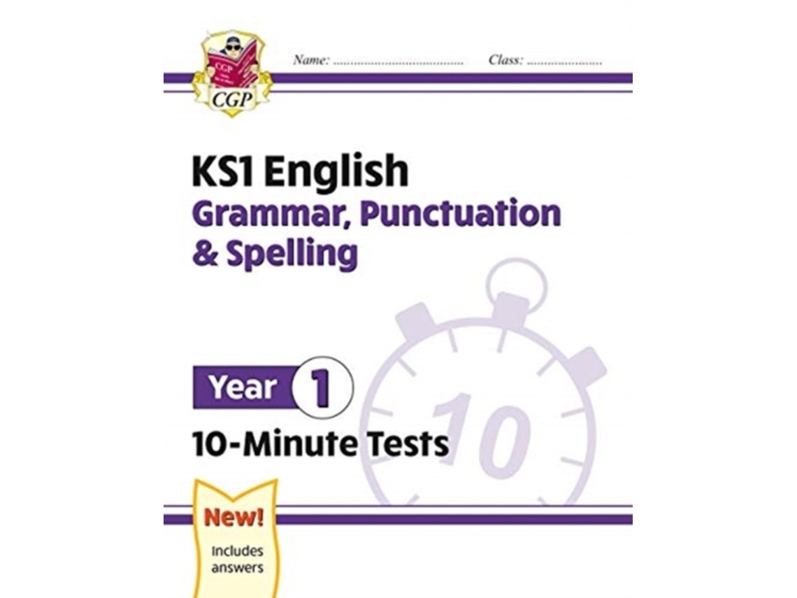 KS1 English 10-minute Tests de CGP Books (Inglés)