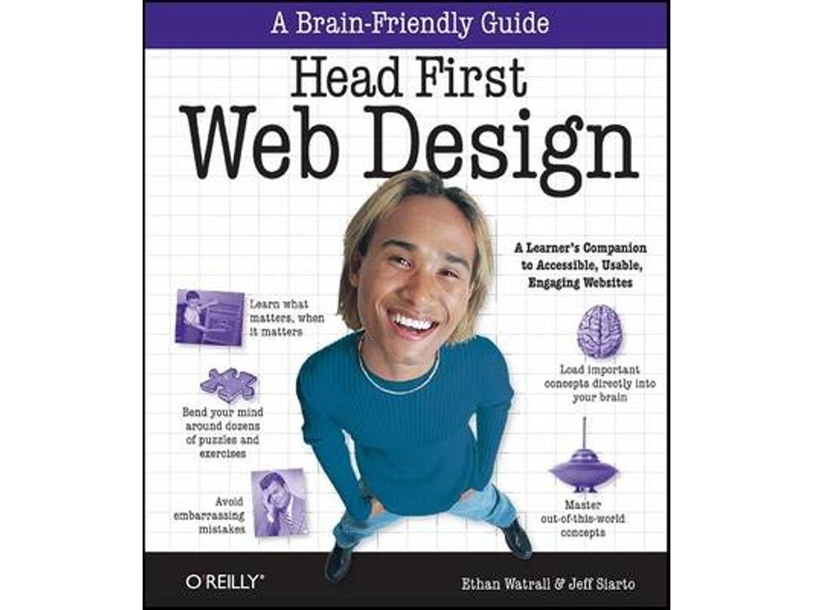 Head First Web Design de Ethan Watrall (Inglés)