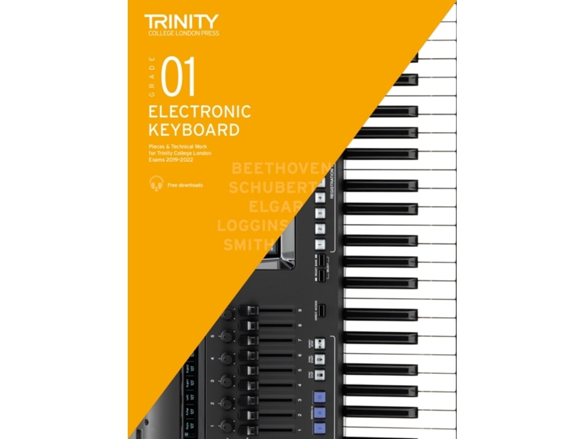 Electronic Keyboard Exam Pieces & Technical Work 2019-2022 de Trinity College London y Andrew Smith (Inglés)