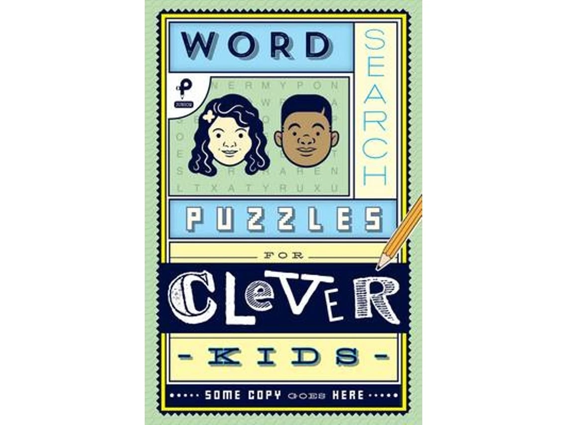 Word Search Puzzles for Clever Kids by Mark Danna (English)