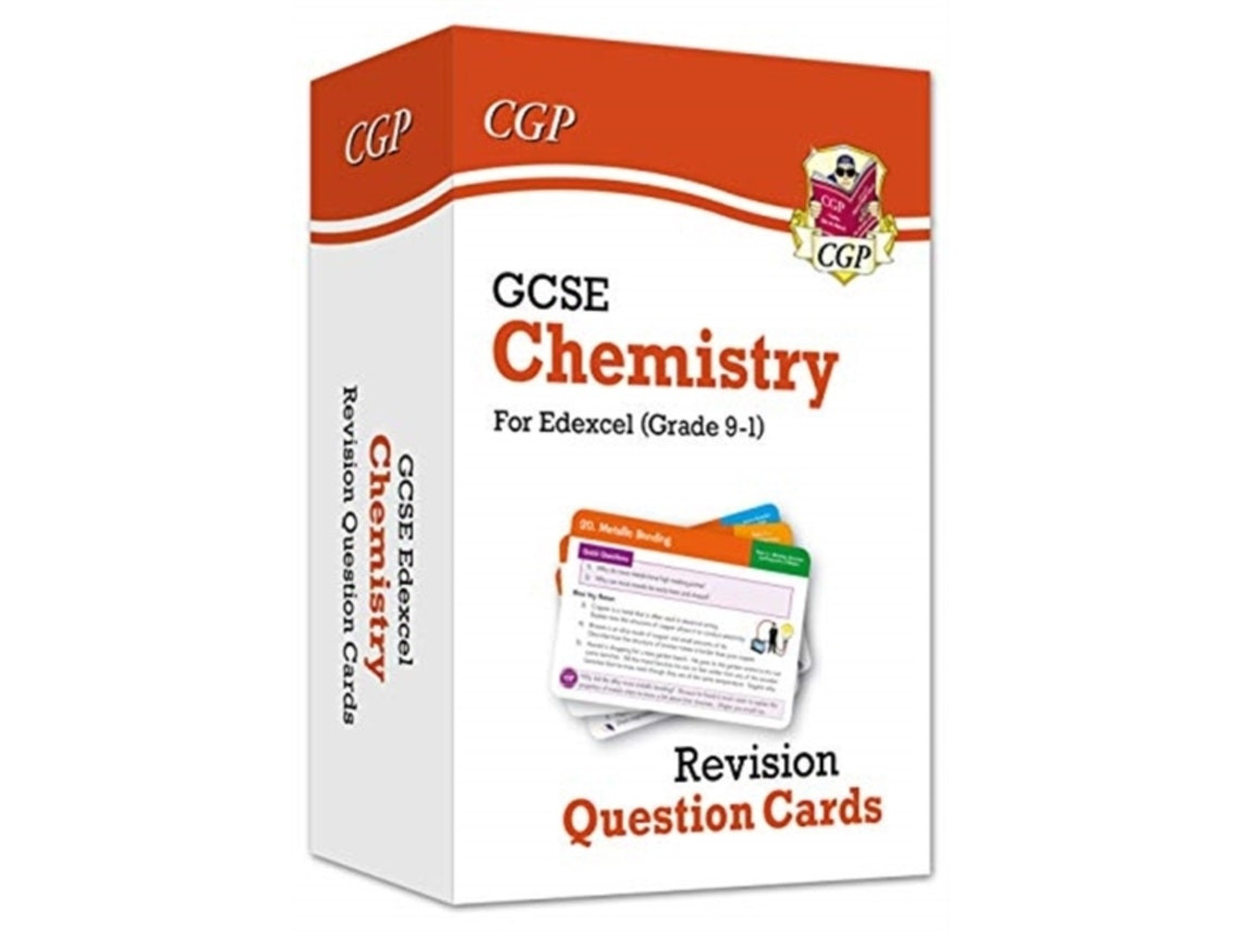 9-1 GCSE Chemistry Edexcel Revision Question Cards de CGP Books (Inglés)