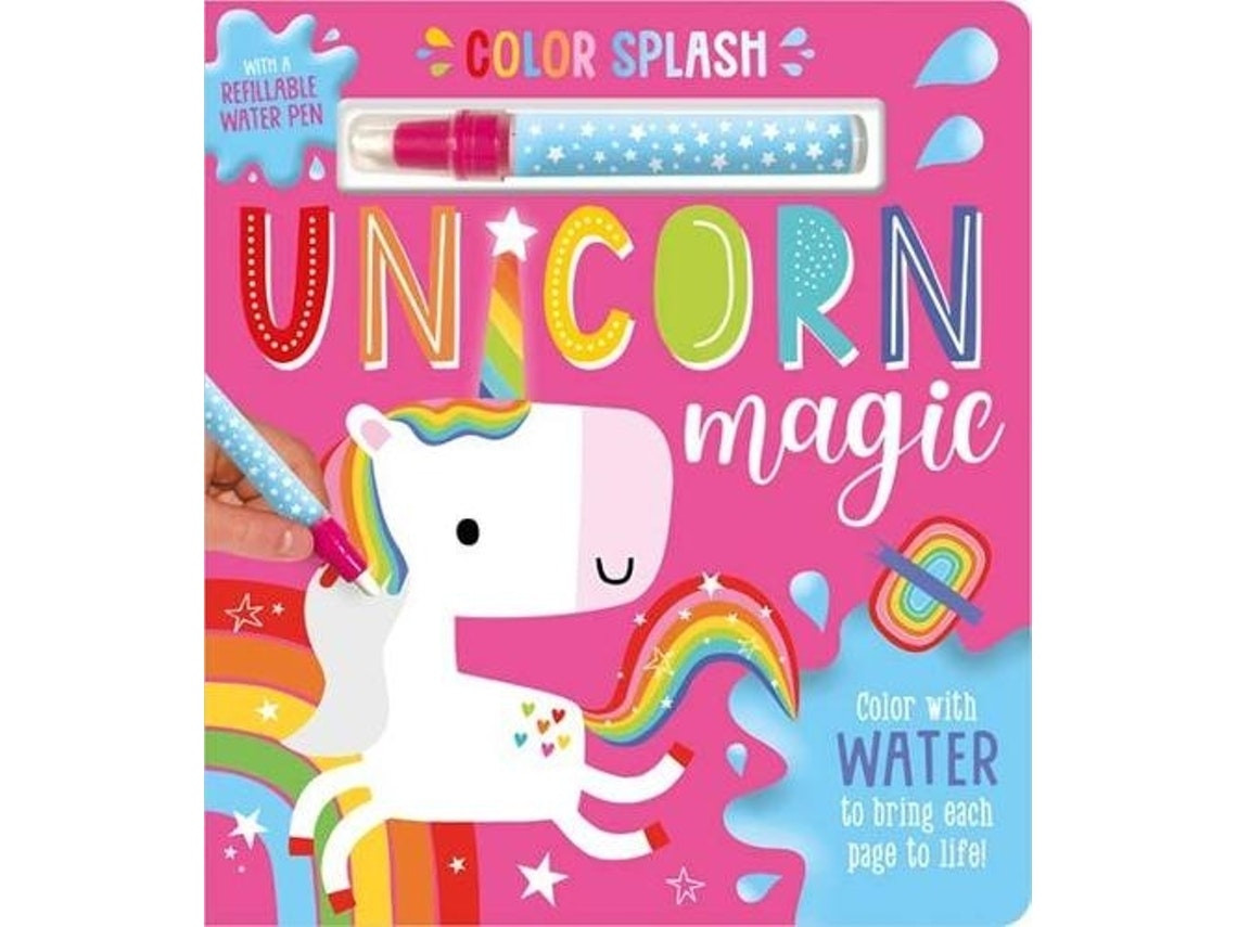 Colour Splash Unicorn Magic de Bethany Downing (Inglés)