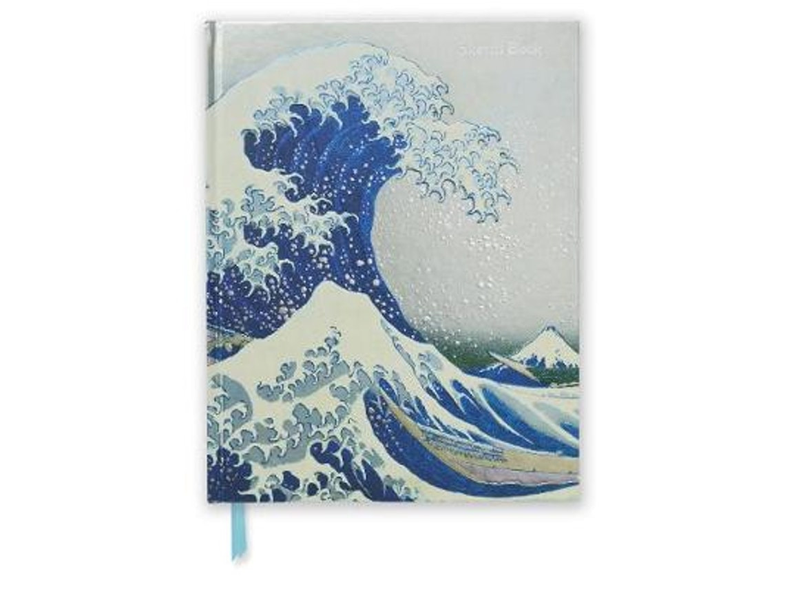 Hokusai: The Great Wave de Created by Flame Tree Studio (Inglés)