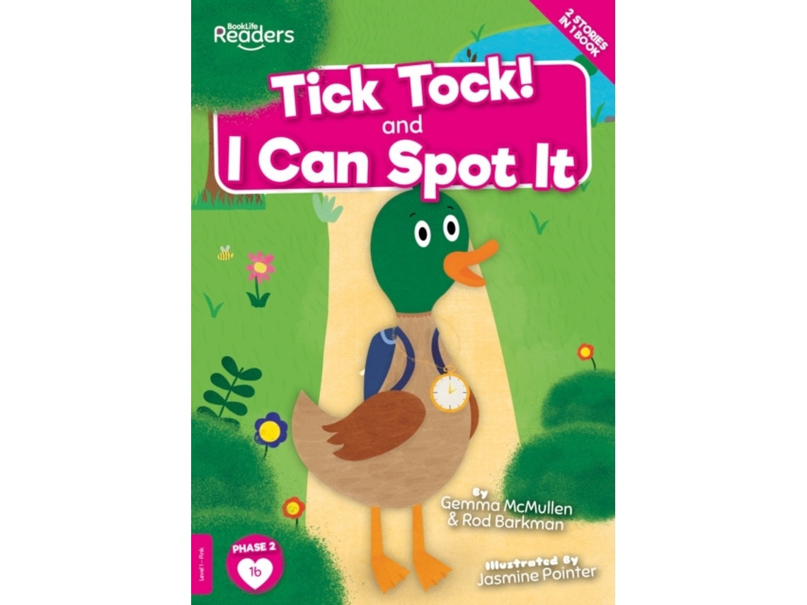 Tick Tock and I Can Spot It by Gemma McMullen and Rod Barkman (English)