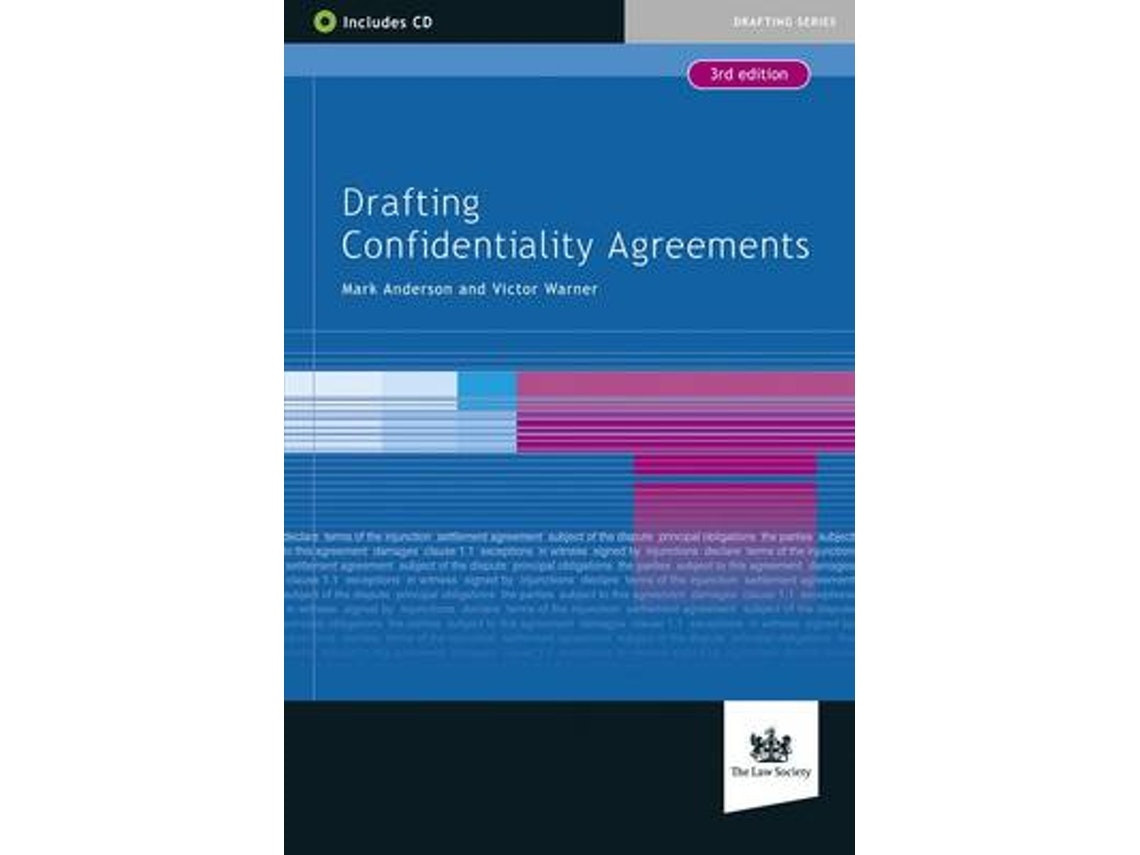 Drafting Confidentiality Agreements de Mark Anderson y Warner Victor (Inglés)