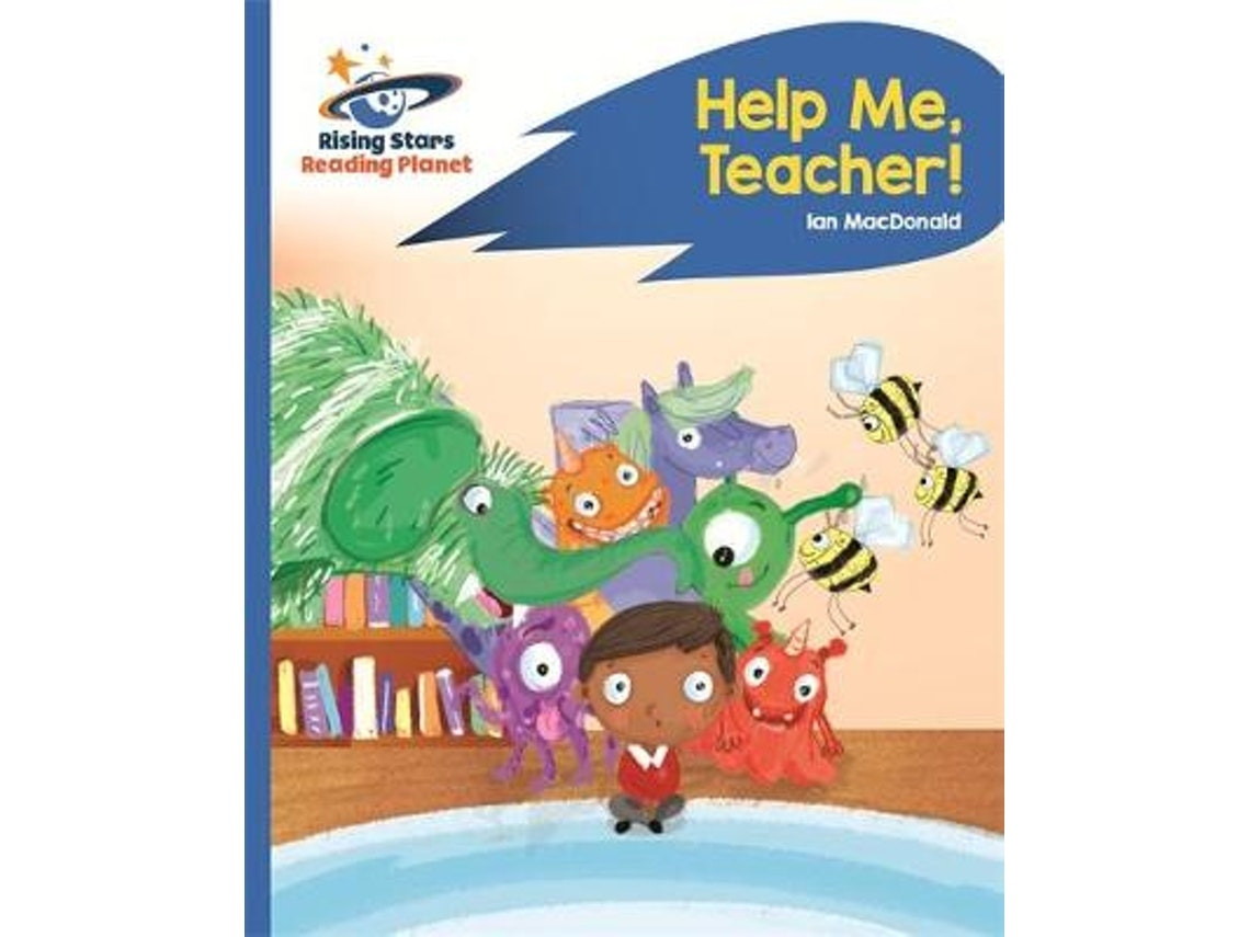 Reading Planet Help Me, Teacher! de Ian Macdonald (Inglés)