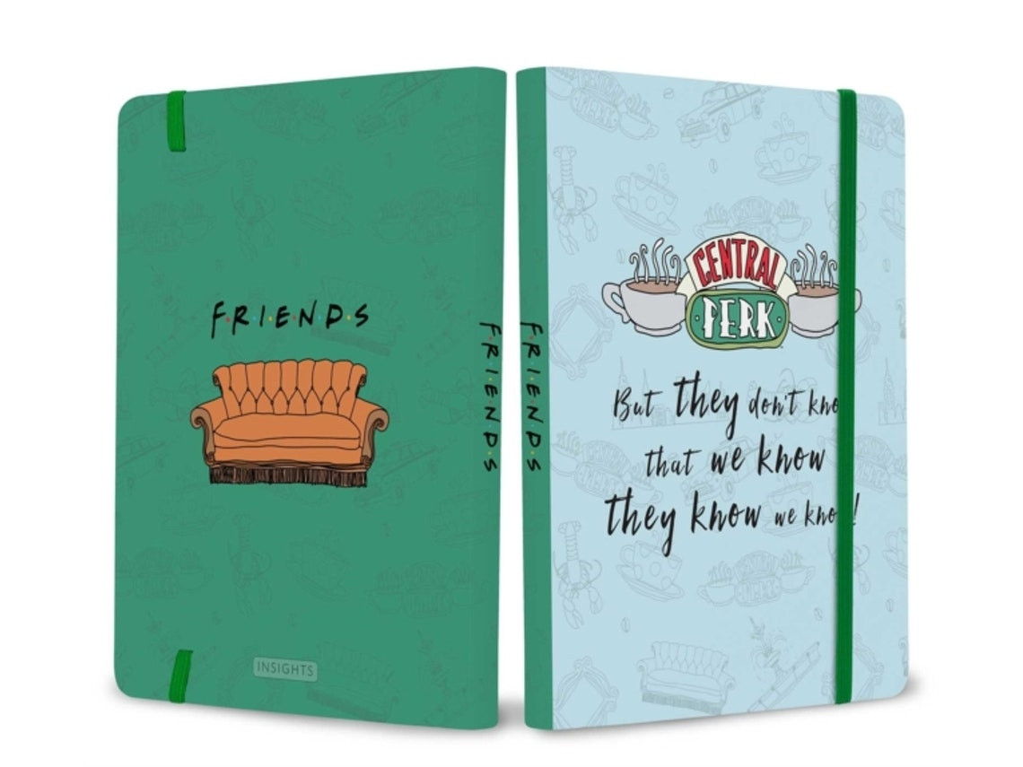 Cuaderno Friends Central Perk de Insight Editions (Inglés)