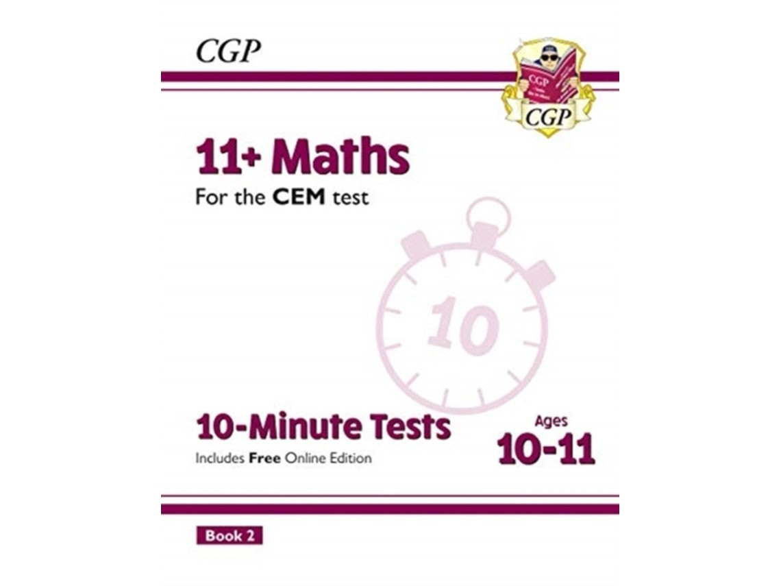 11+ Ten 10-Minute Maths Tests de CGP Books (English)