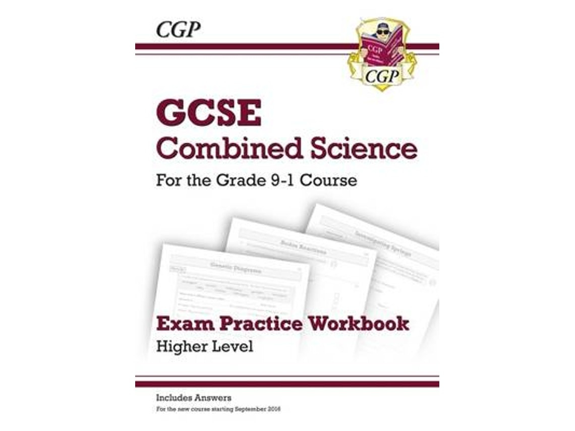 GCSE Combined Science Exam Practice Workbook de CGP Books (Inglés)