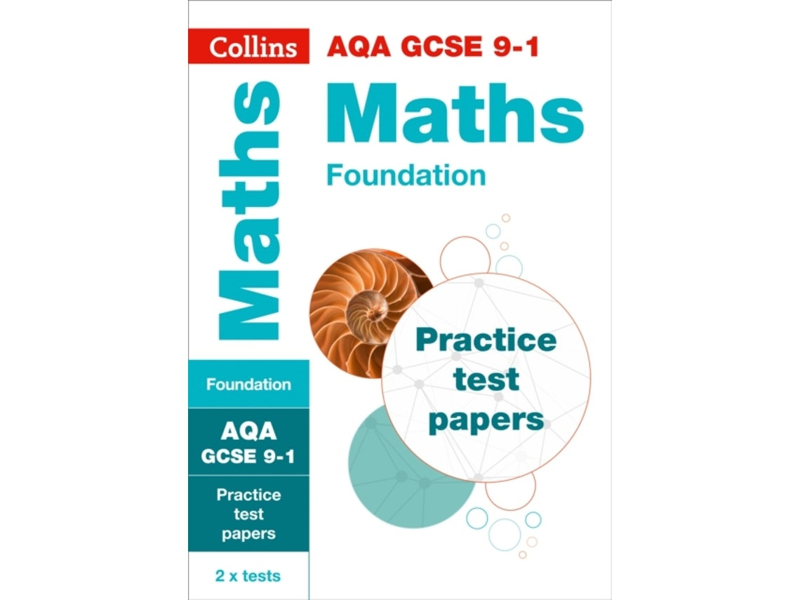 AQA GCSE 9-1 Maths Foundation Practice Papers de Collins GCSE (Inglés)