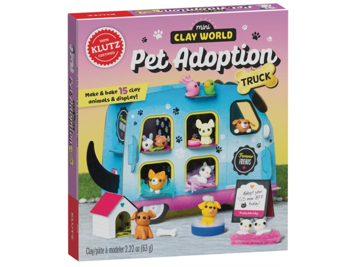 Mini Clay World: Pet Adoption Truck por Editors of Klutz (Inglés)