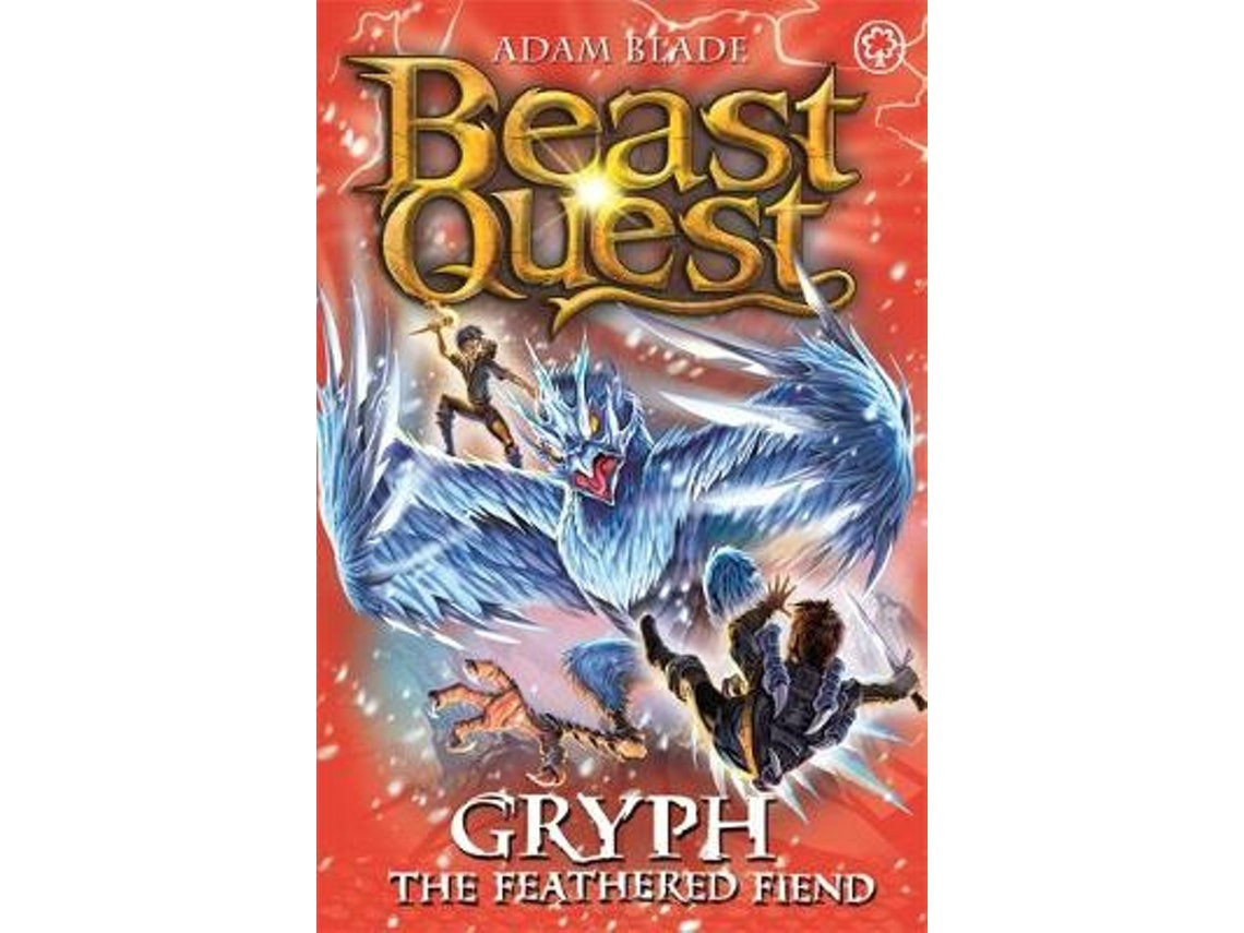 Beast Quest: Gryph the Feathered Fiend de Adam Blade (Inglés)