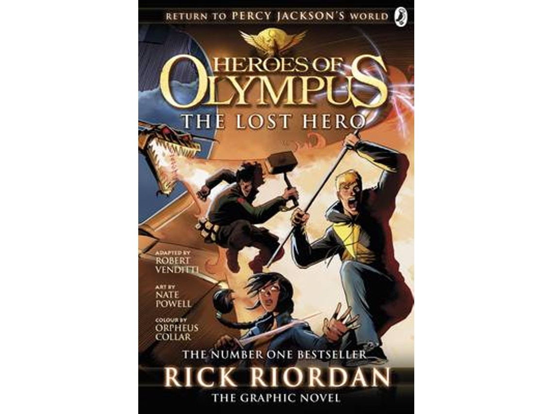 The Lost Hero de Rick Riordan (Inglés)