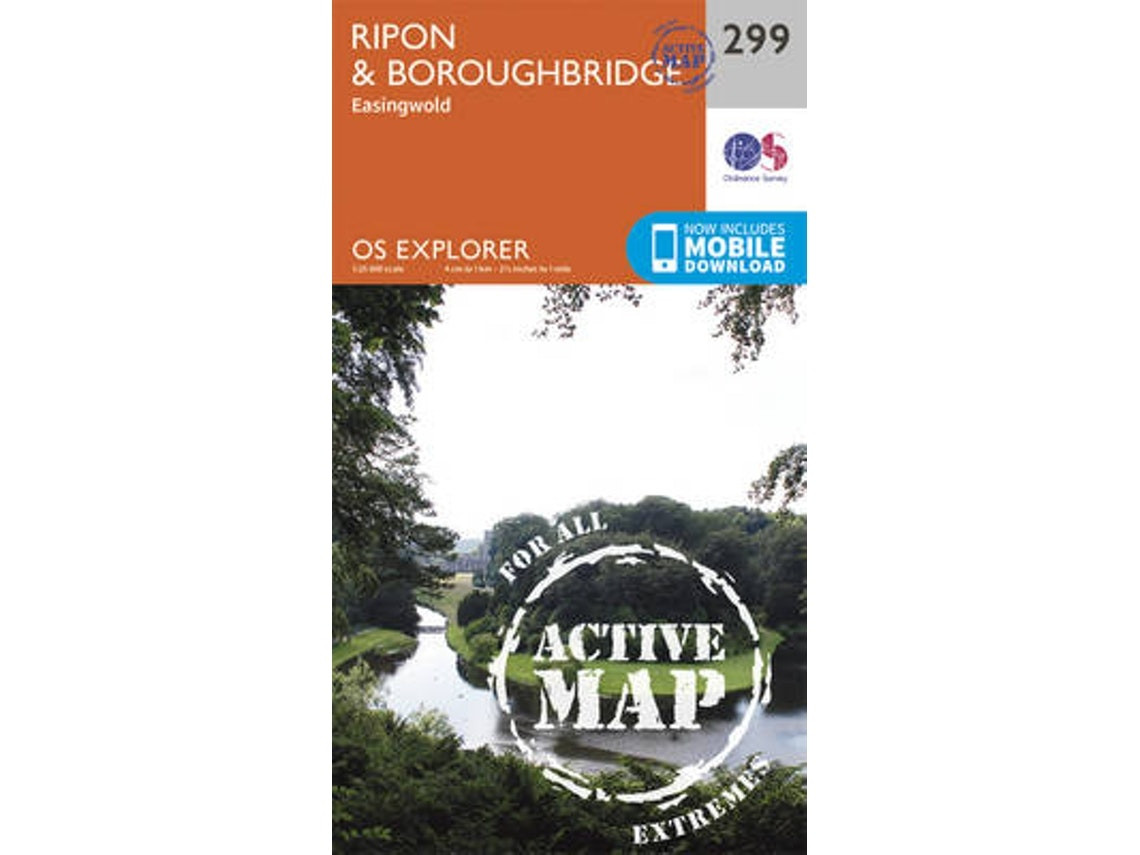 Ripon and Boroughbridge by Ordnance Survey (English)