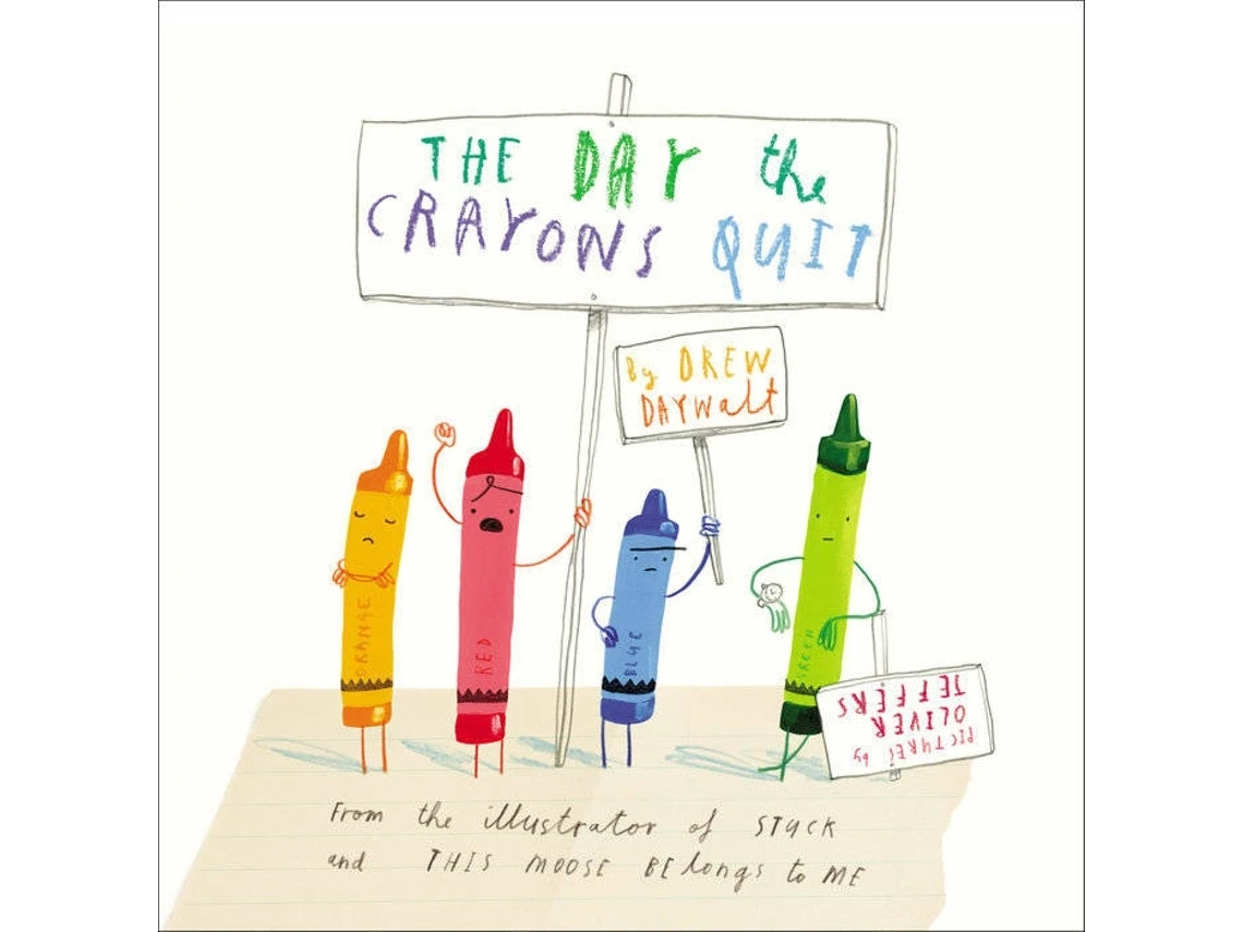 The Day the Crayons Quit de Drew Daywalt (Inglés)