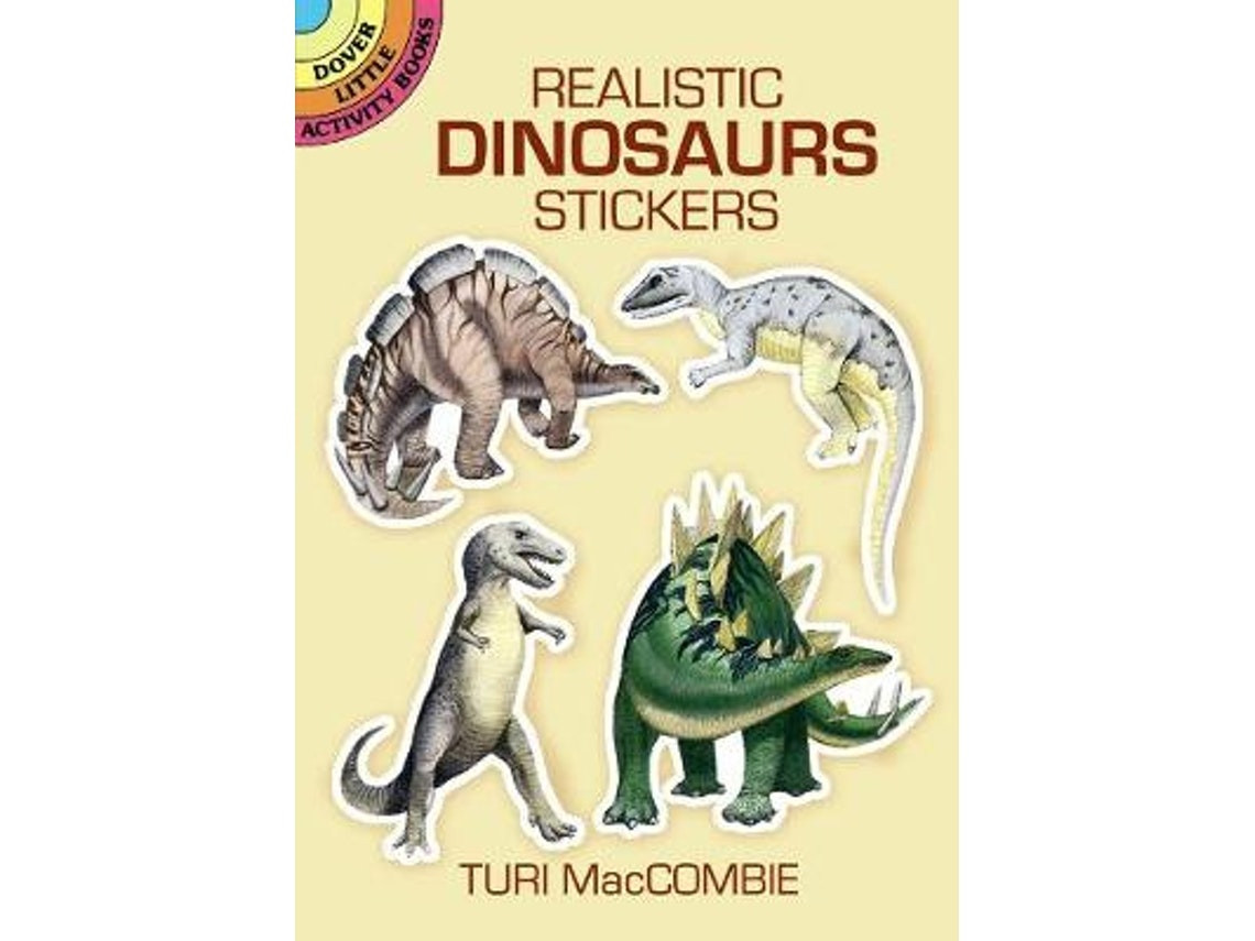 Realistic Dinosaurs Stickers by Turi MacCombie (English)
